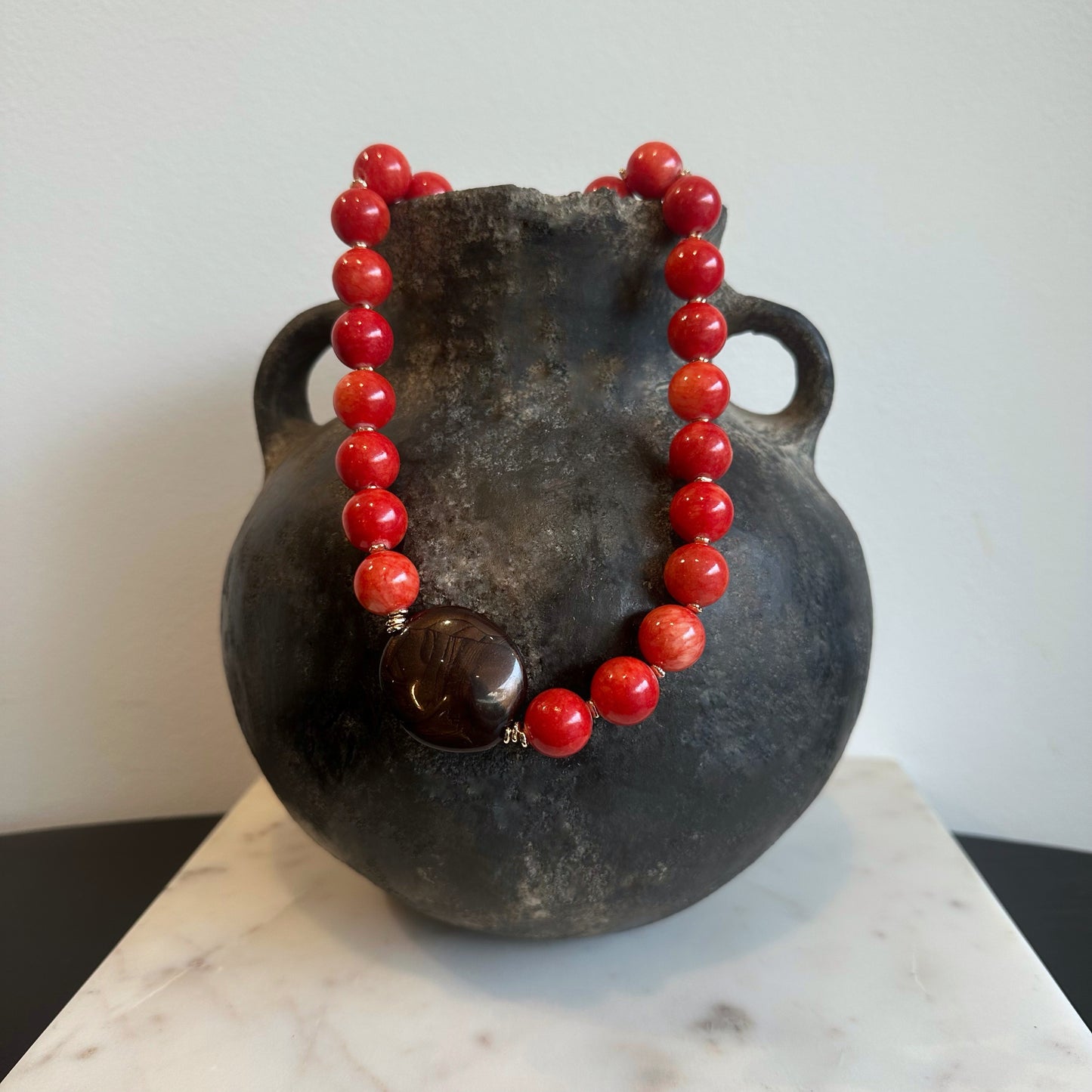 Collar Zayra - Naranjo