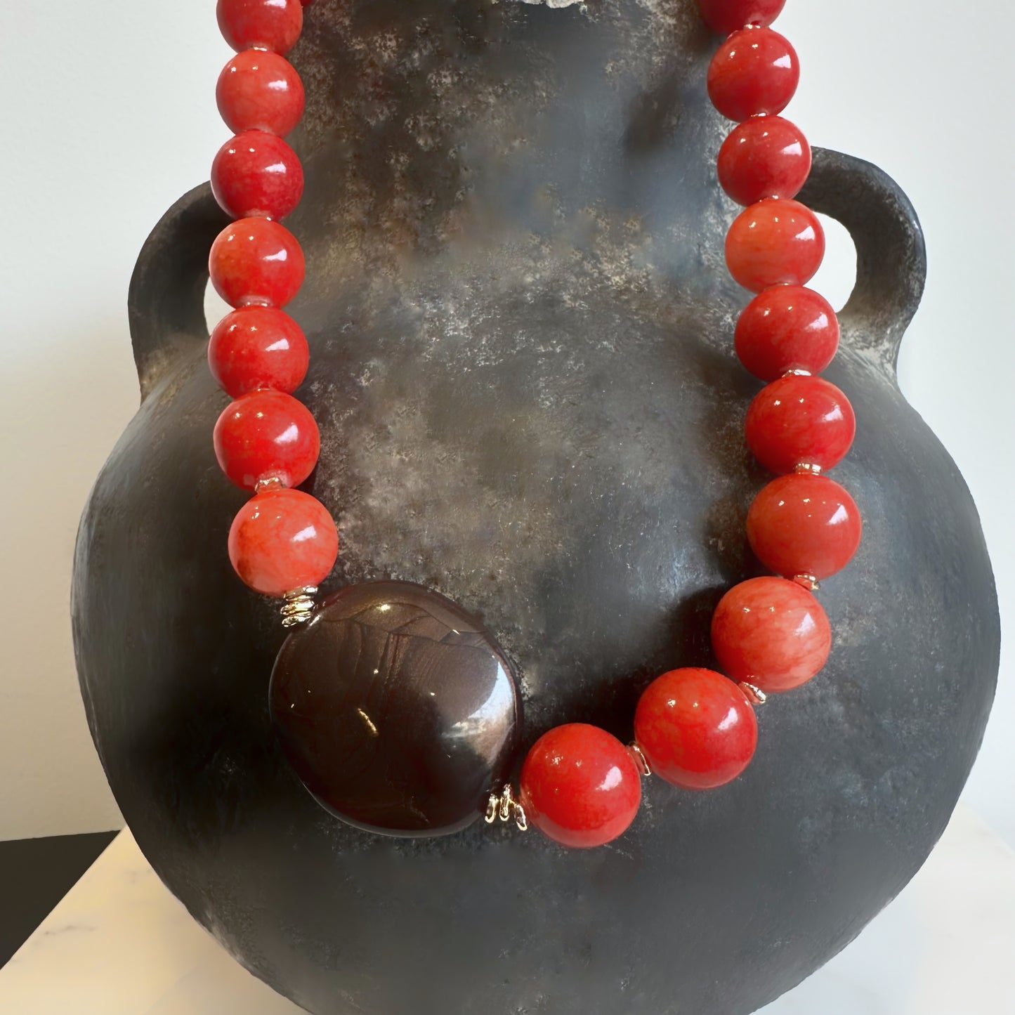 Collar Zayra - Naranjo
