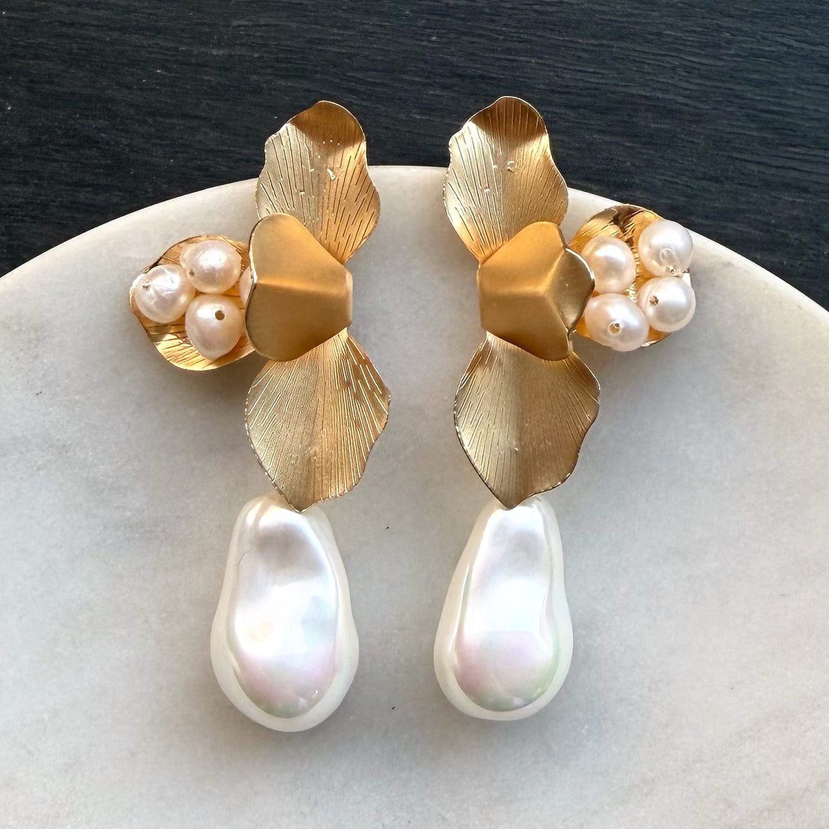 Aro Perla N°80 – Aros de perlas