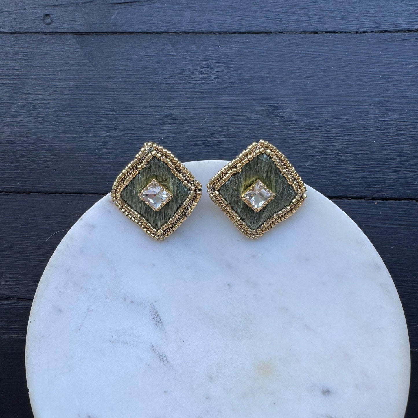 Aro Alicia - Bordado 100% a mano - MP JOYAS