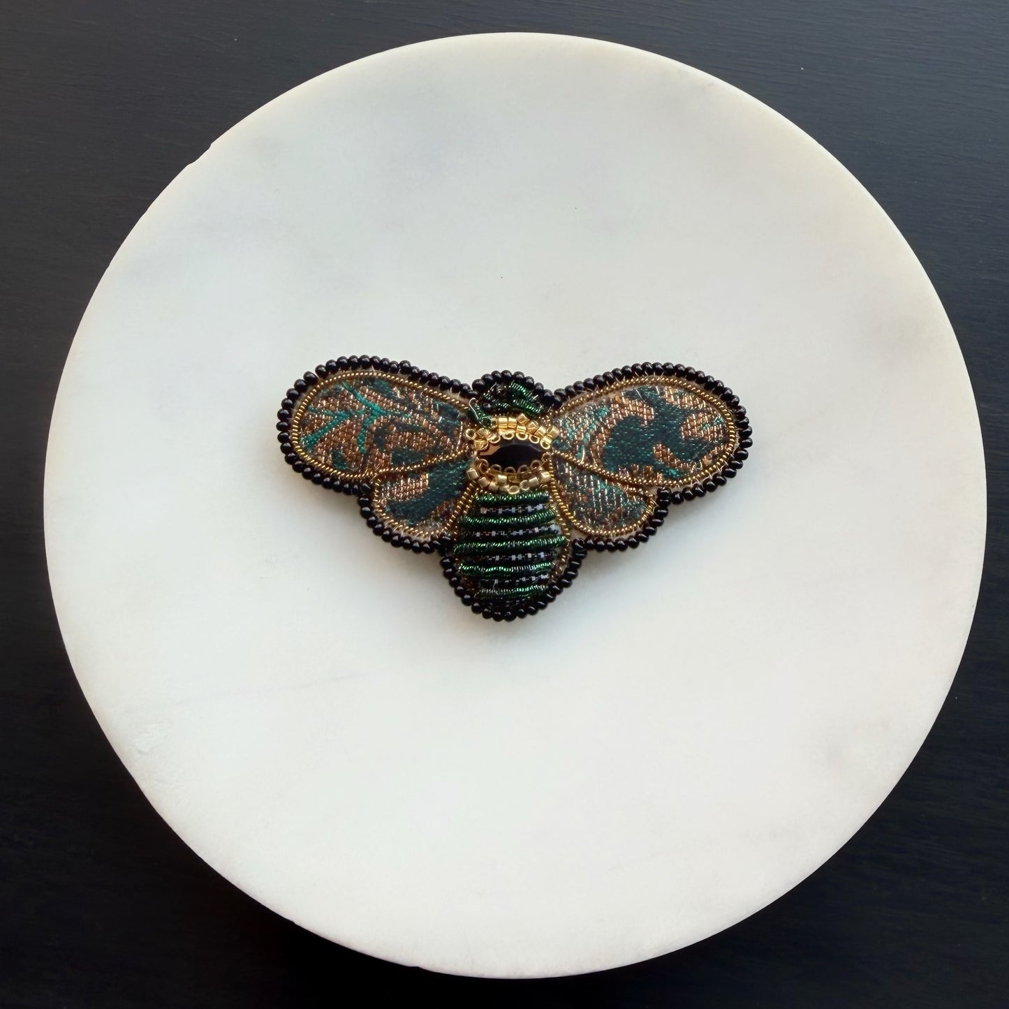 Prendedor Bordado - Abeja 03