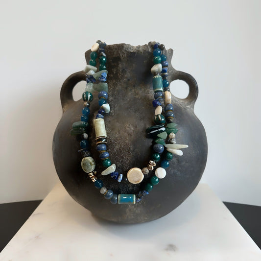 Collar Viera _ Azul
