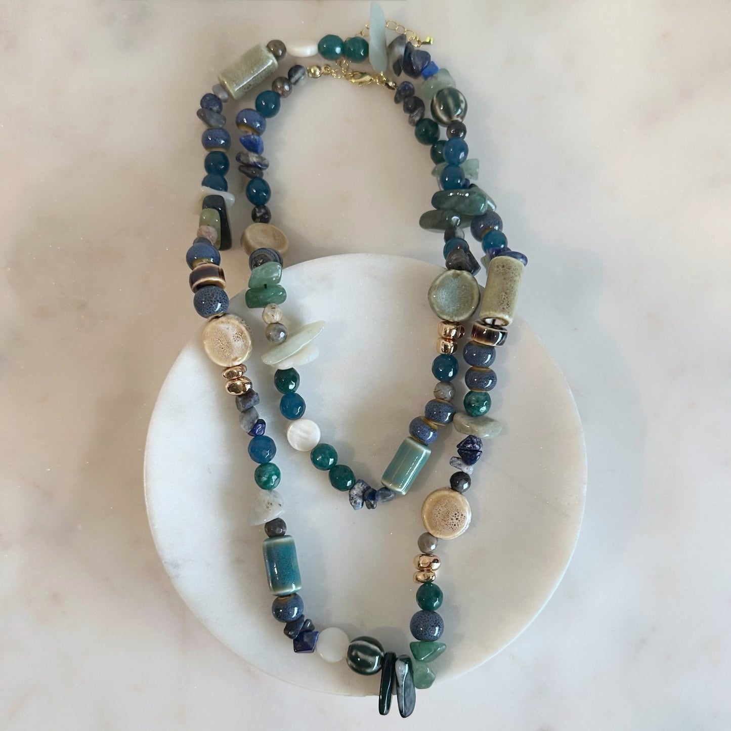 Collar Viera _ Azul