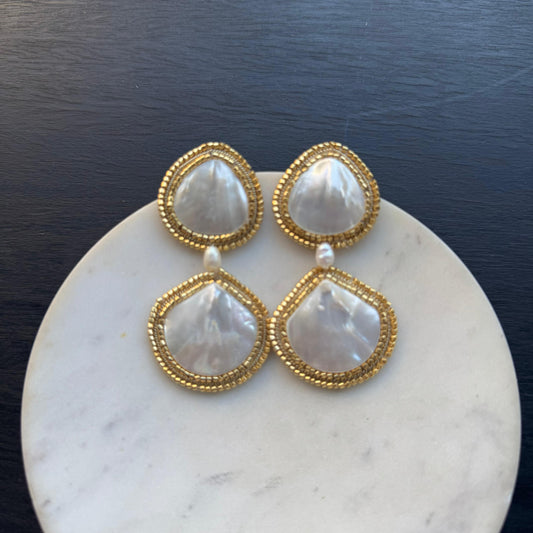 Aro Bordado Perla 04 - Disponible