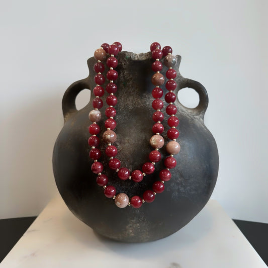 Collar Adara - Fucsia