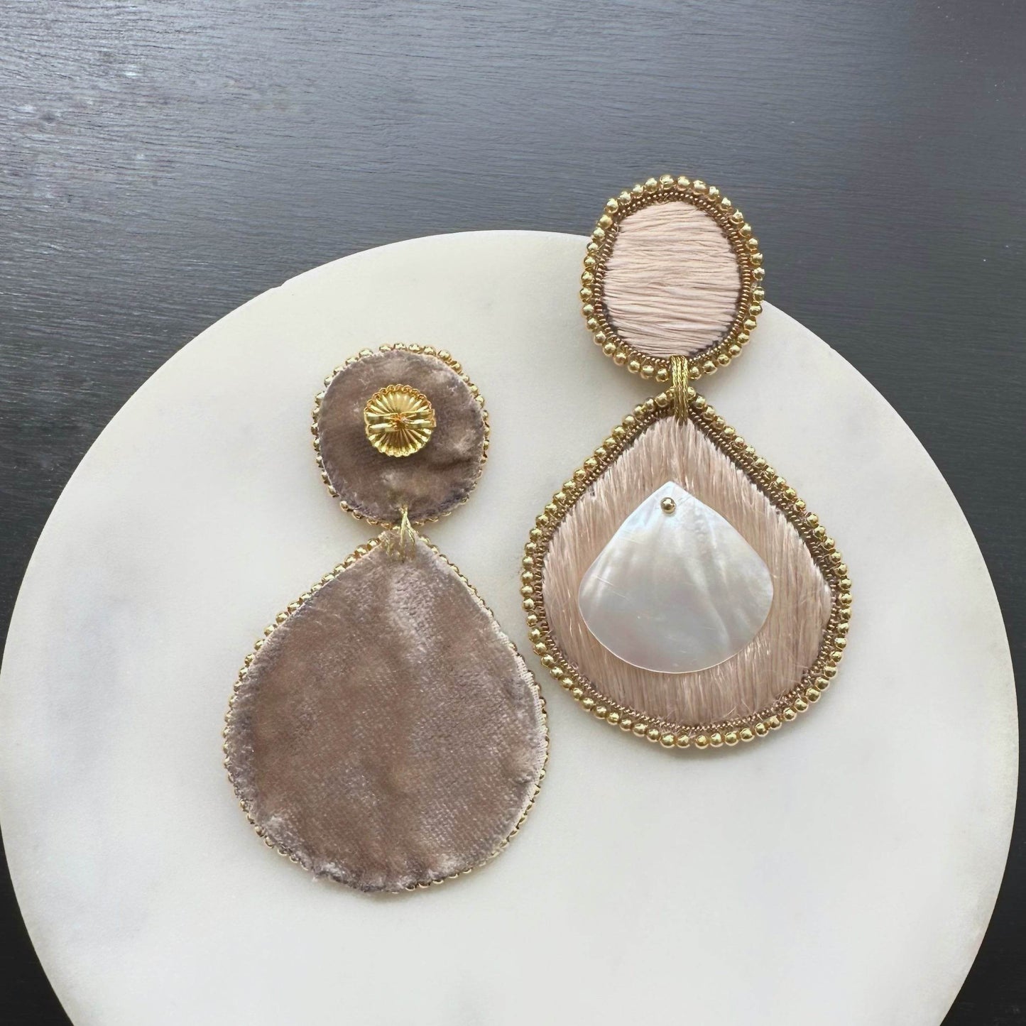 Pre-Entrega Aro Amalfi - Bordado 100% a mano - MP JOYAS