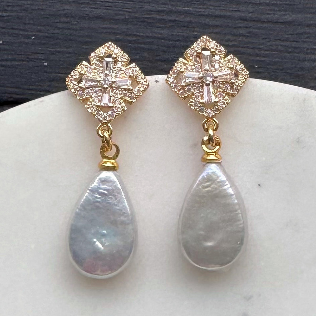 Aro Perla N°37 – Aros de perlas