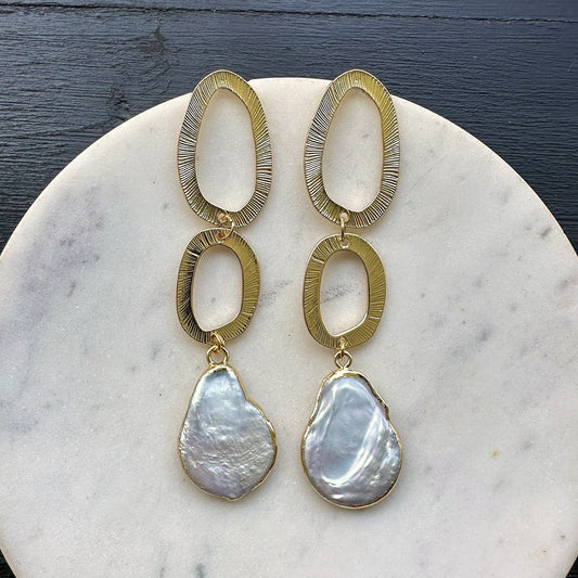 Aro Perla N°49 – Aros de perlas