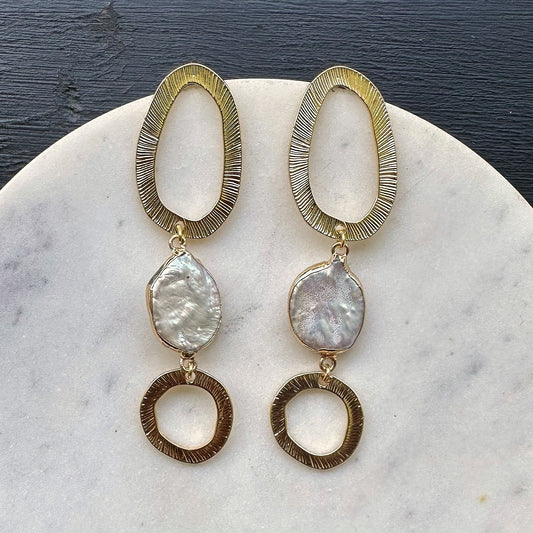 Aro Perla N°50 – Aros de perlas