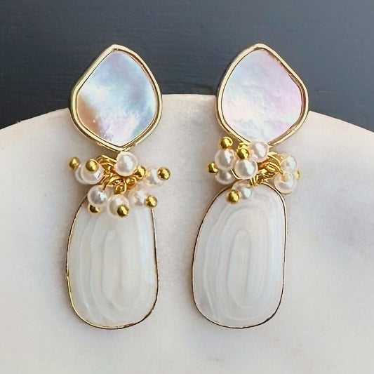 Aro Perla N°3 – Aros de perlas