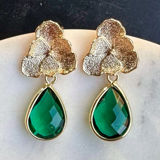 Aro Piedra N°25 – Aros de piedras con cristales facetados