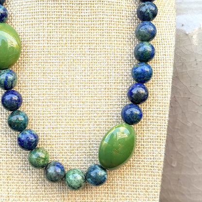 Collar N°37 – Collar con piedras naturales (foto 2)