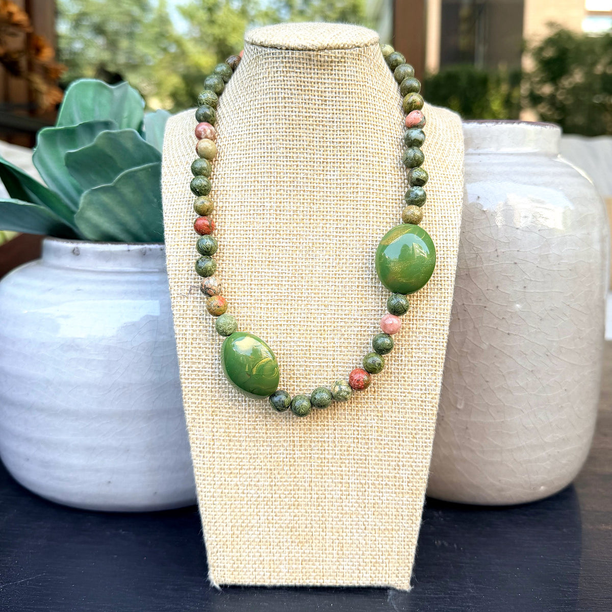 Collar N°38 – Collar con piedras naturales