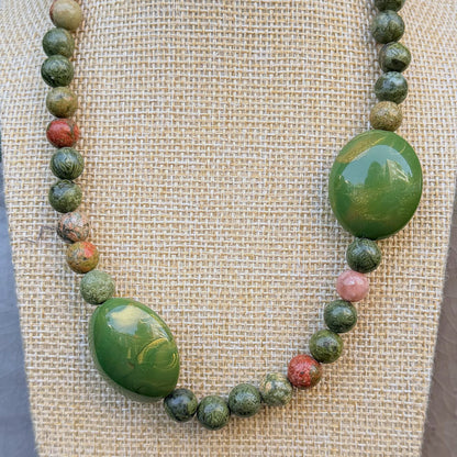 Collar N°38 – Collar con piedras naturales (foto 2)
