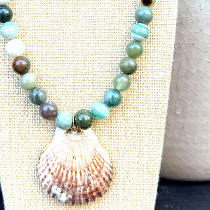 Collar N°40 – Collar con piedras naturales (foto 2)
