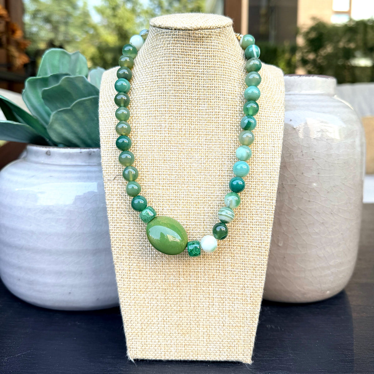 Collar N°42 – Collar con piedras naturales