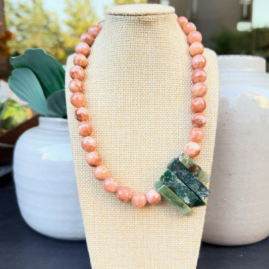 Collar N°43 – Collar con piedras naturales