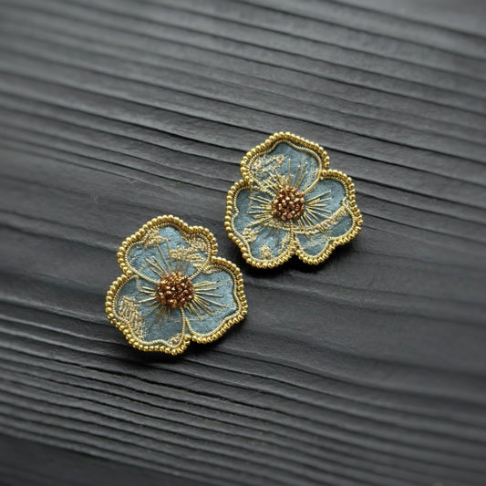 Aro Bordado - Seda Flor 06