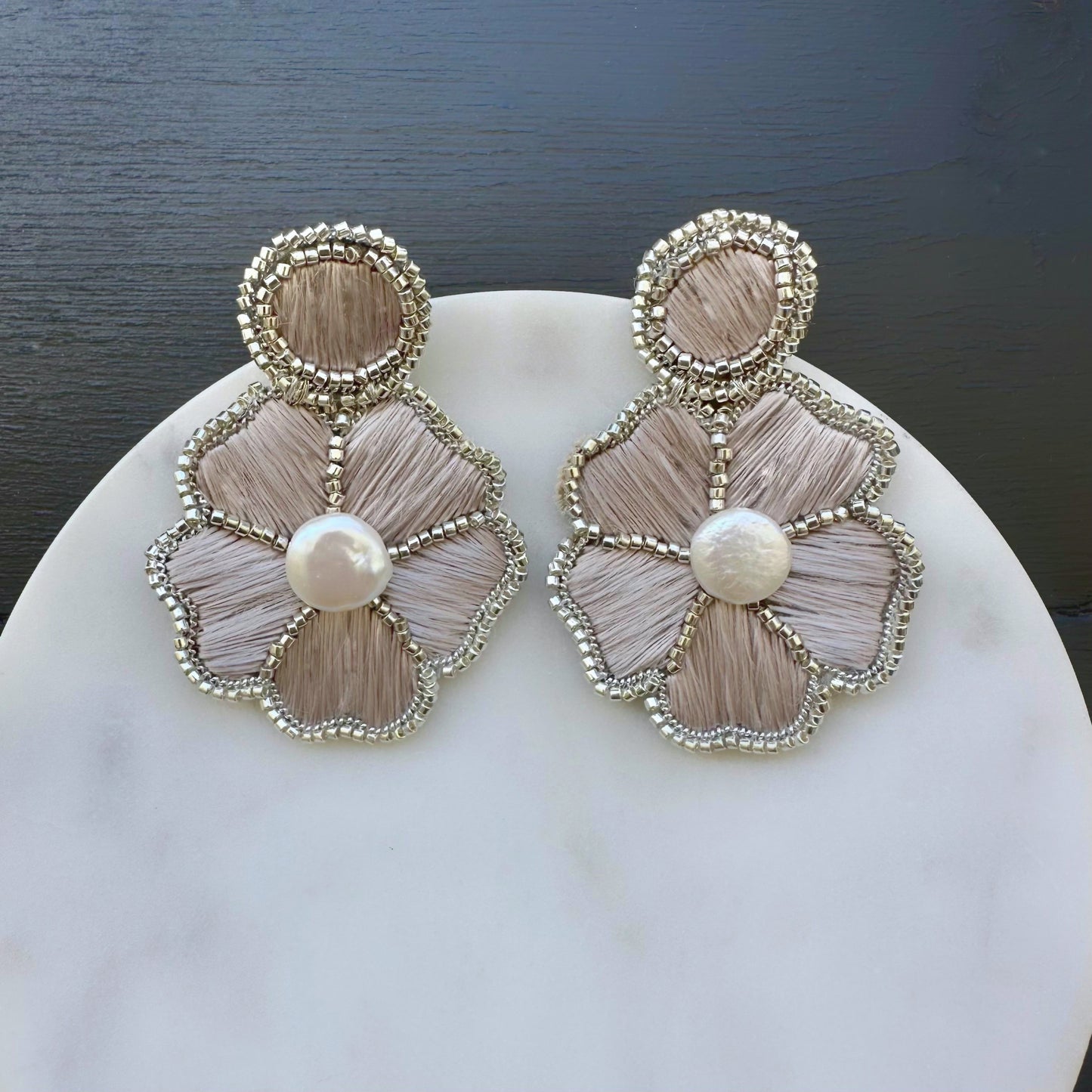 Pre-Entrega Aro Margarita - Bordado 100% a mano